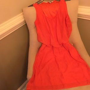 Speechless Coral Color Summer Dress Youth Size M